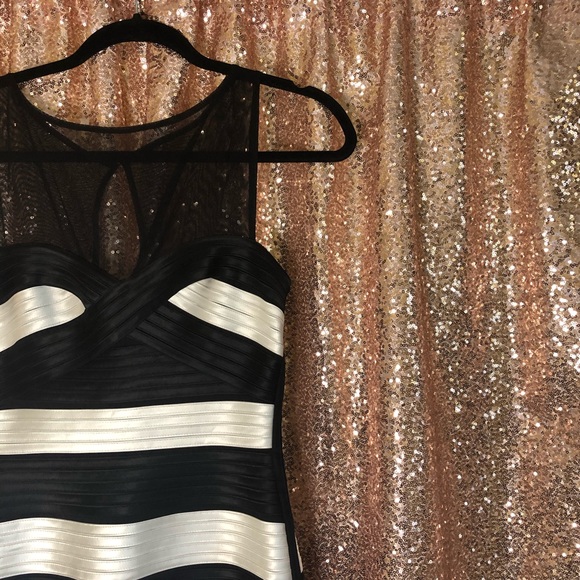 BCBG MaxAzria Mara Dress Color Block NYC - Picture 3 of 8